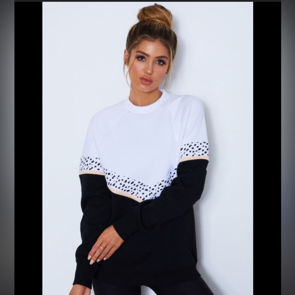 Sarah’s Day x White Fox Crew Neck Sweater - Size L